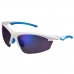 Óculos Shimano CE-EQX2-PL Branco/Azul Polarizado 3 Lentes